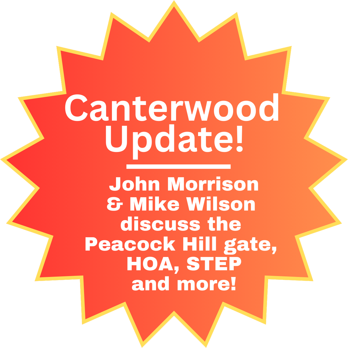 Canterwood Update Notice